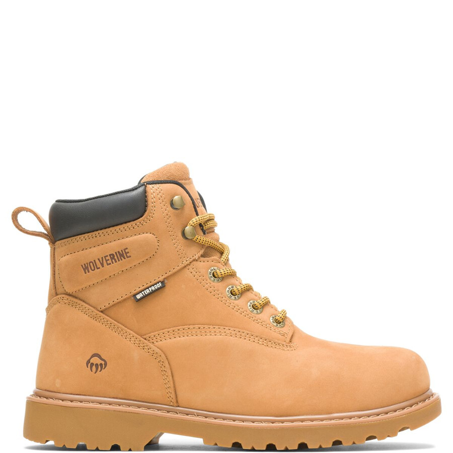 floorhand impermeable puntera de acero de 6 bota de trabajo